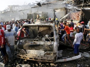 2 Bom Bunuh Diri Meledak di Masjid Syiah di Irak, 9 Orang Tewas