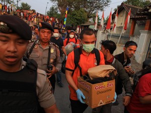 21 Bom yang Disita dari Para Teroris Solo Berdaya Ledak Tinggi