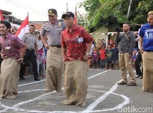 Cegah Tawuran, Polisi Gelar Lomba 17-an di Johar Baru