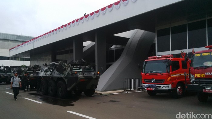 Jelang Kedatangan Jokowi, Begini Suasana Pengamanan Gedung DPR
