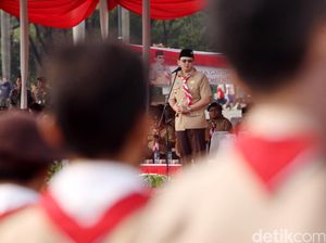 Teks Sambutan Upacara Hari Pramuka 2024 Resmi Dari Kwarnas Lengkap Link PDF