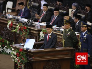 Jokowi Lanjut Ikuti Sidang Bersama DPR-DPD