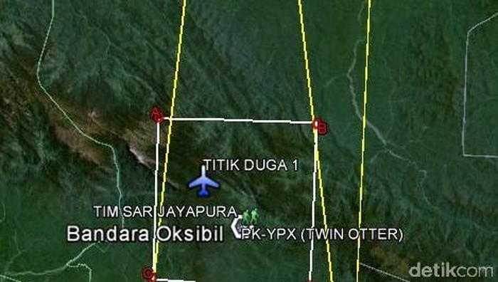 Puing Trigana Ditemukan, Pasukan Darat Siapkan Helipad