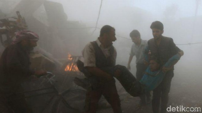 Bom Mobil Guncang Suriah, 45 Orang Tewas