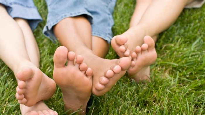 Ilustrasi gambar kaki