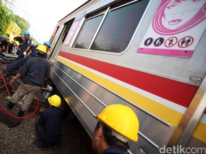 Imbas KRL Anjlok, Kereta Bekasi dan Bogor ke Jakarta Kota Agak Terlambat