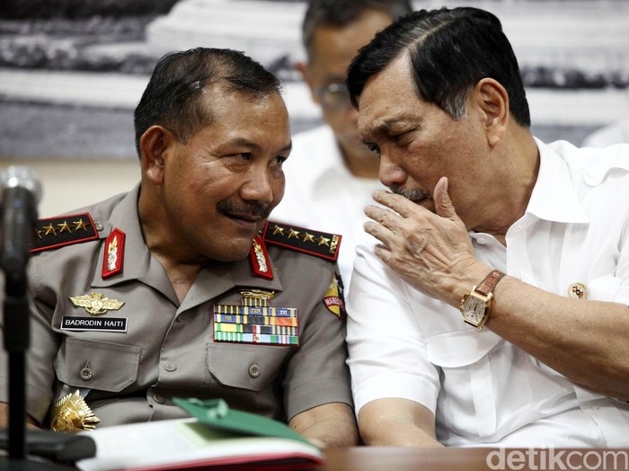 Menko Polhukam dan Panglima TNI Temui Kapolri, Ada Apa?