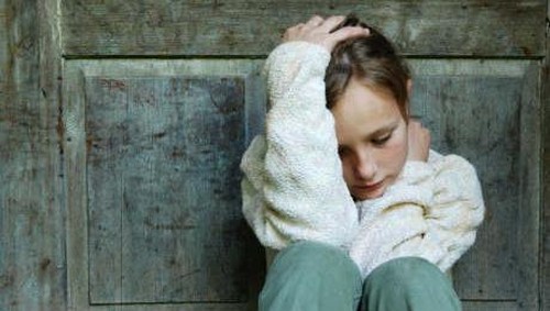 ilustrasi anak depresi