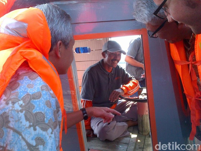 Perusahaan Jerman Uji Coba Mesin Tenaga Surya di Kapal Nelayan Demak