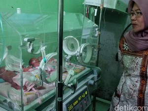 Di-USG Cuma 2 Bayi, Wanita di Sukabumi Kaget Lahirkan Bayi Kembar 4