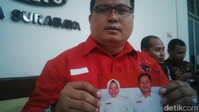 PDIP Lengkapi Berkas Pencalonan Risma-Whisnu