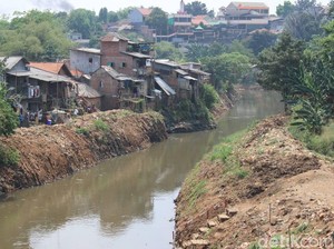 Begini Wajah Ciliwung Tanpa Sampah dan Permukiman Kumuh