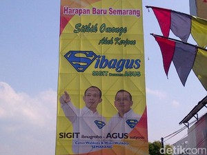 1.500 Baliho Calon Wali Kota Semarang Terpasang sebelum Masa Kampanye