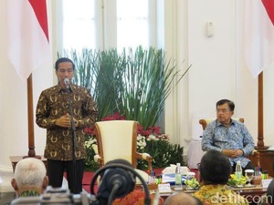 Jokowi Rapat Bareng Pengusaha Bahas Serapan Anggaran Pemerintah Daerah