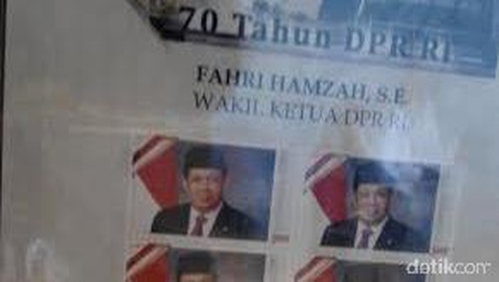 Wow! Wajah Anggota DPR Kini Terpampang di Prangko