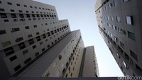 Di Rusun Cipinang misalnya di lantai V bagi warga relokasi, tarifnya menjadi Rp 187.000/bulan dari sebelumnya hanya Rp 156.000/bulan. Rengga Sancaya/detikcom.