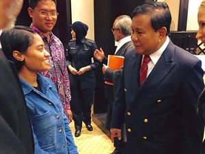 Aksi Menyentuh Prabowo Bebaskan TKW Wilfrida dari Tiang Gantungan