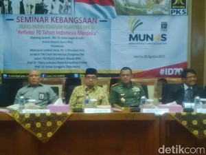 Sambangi DPR, Panglima TNI Jadi Pembicara di Seminar F-PKS