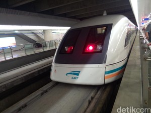 Sensasi Kereta Cepat Shanghai, 36 Km Ditempuh 8 menit