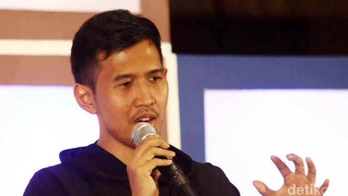 Dalam acara dPreneur, detikFinance mengajak berbincang CEO Brodo Footwear Yukka Harlanda dengan tema Sukses Bisnis Startup di Usia Muda digelar di Auditorium Menara Bank Mega, Jalan Kapten Tendean, Jakarta Selatan, Rabu (26/8/2015). Grandyos Zafna/detikcom.