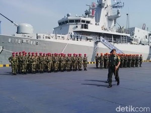 Panglima TNI Berangkatkan Satgas Maritime Task Force ke Libanon