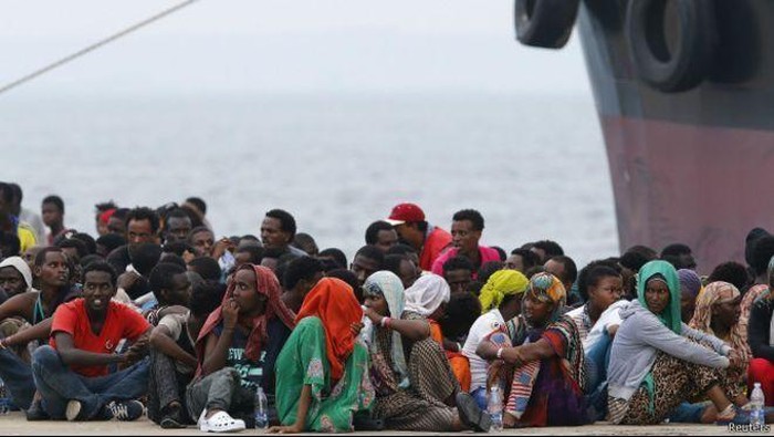 Kapal Angkut 200 Migran Tenggelam di Libya, 30 Orang Tewas