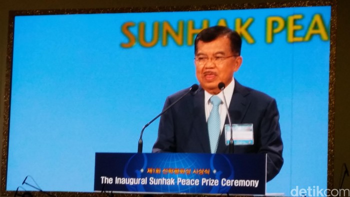 JK Bicara Soal Harmonisasi Antar Negara di World Peace Forum