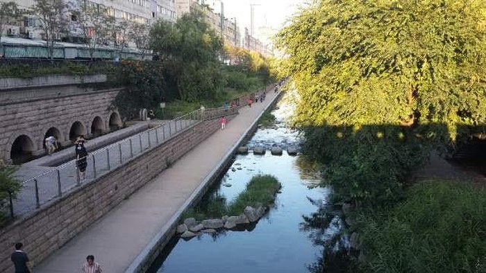 Seandainya Ciliwung Seperti ini, Bersih Seperti Sungai Ogansugyo di Kota Seoul