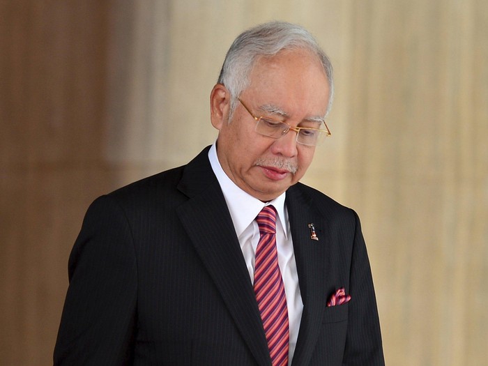 Malaysias Prime Minister Najib Razak is pictured during the 19th Annual Leaders Consultation at Nurul Iman Palace in Bandar Seri Begawan, Brunei, August 11, 2015. REUTERS/Ahim Rani