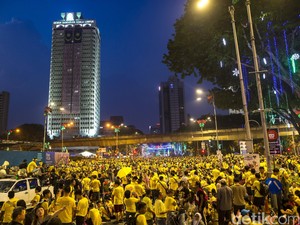 20 Ribu Demonstran Bersih 4.0 Masih Bertahan di Dataran Merdeka