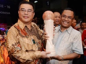 Menperin Saleh Husin Ajak Ahli Geologi Petakan Batu Mulia