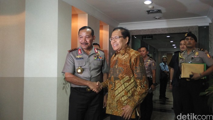 Bahas Dwell Time, Kapolri Sambangi Kantor Menko Rizal Ramli
