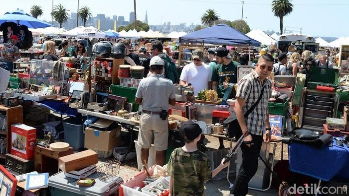 Serunya Blusukan di Pasar Loak San Francisco