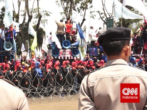 Buruh Minta Polisi Buat Unit Khusus Tangani Kasus Buruh ke Kapolda Tito