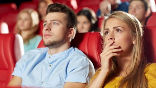 ilustrasi nonton bioskop