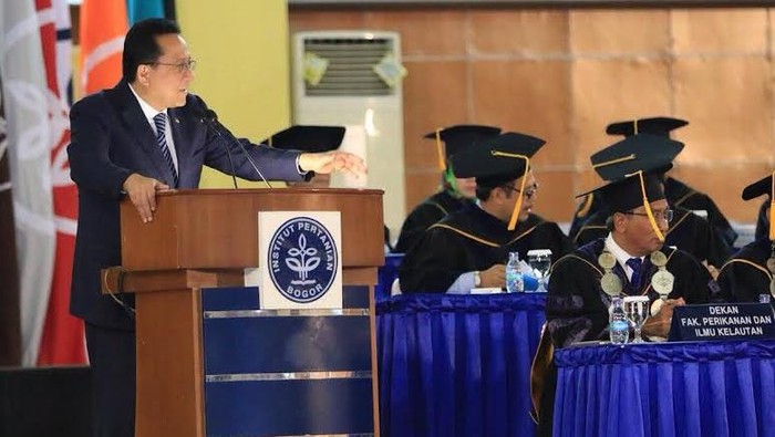 Orasi di IPB, Ketua DPD Bicara Soal Kejayaan Maritim Indonesia