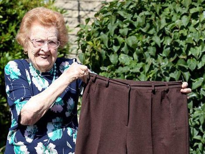 Hebat! di Usia 92 Tahun, Nenek Ini Sukses Pangkas Bobot 44 Kg