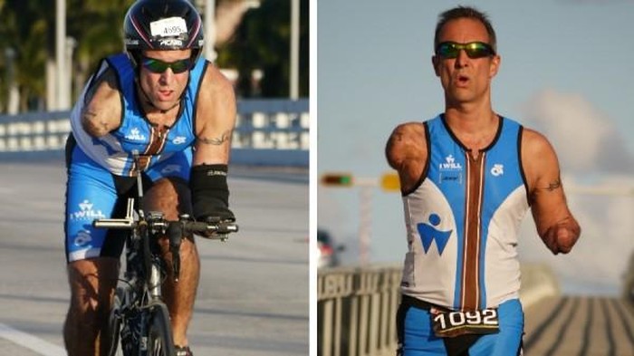Kisah Hector, Pria dengan Separuh Lengan Kiri yang Hobi Triathlon
