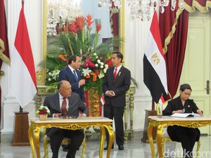 Al-Sisi: Pemerintah Kami Jamin Keamanan Warga Indonesia di Mesir