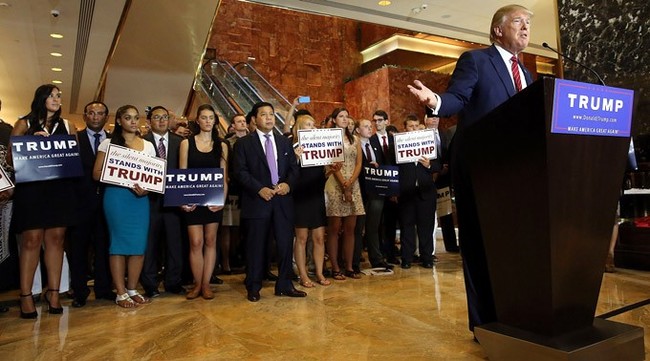 Serba-serbi Kemunculan Novanto dan Fadli di Acara Donald Trump