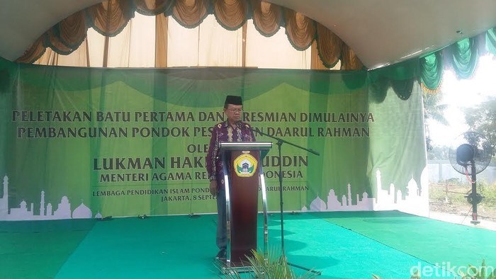 Menag: Pondok Pesantren Harus Jadi Agen Kerukunan Umat Beragama