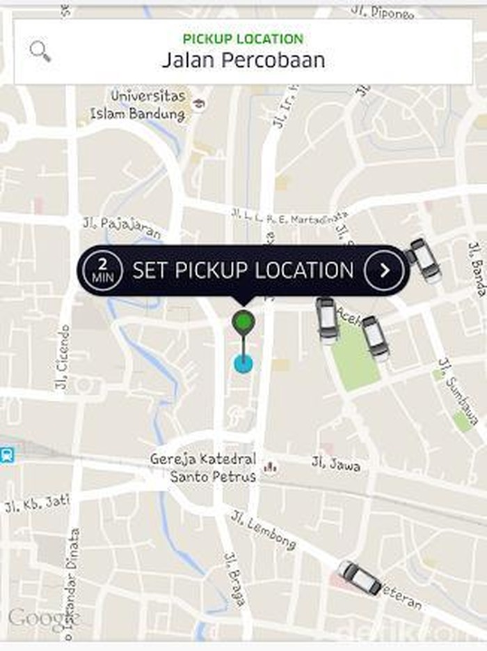 Dilarang Ridwan Kamil Beroperasi di Bandung, Uber Masih Aktif