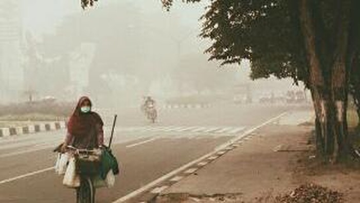 Kondisi Udara di Kalteng Sangat Tidak Sehat, Penderita ISPA Bertambah
