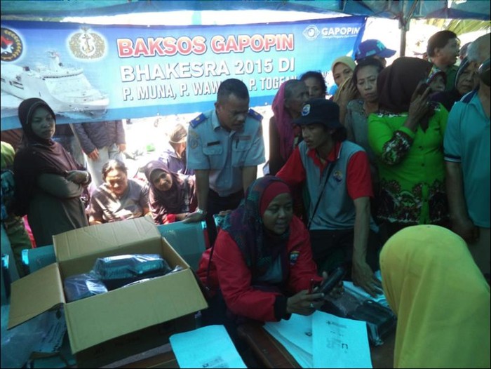 Setelah Muna, Giliran Masyarakat Pulau Wawonii yang Dikunjungi Bhakesra