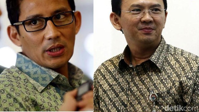 Ahok Vs Sandiaga Uno, Siapa Paling Laku di Pilkada DKI?