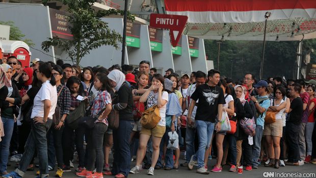 Penonton konser akan diminta menunjukkan barang-barang yang diminta sebelum masuk ke arena.