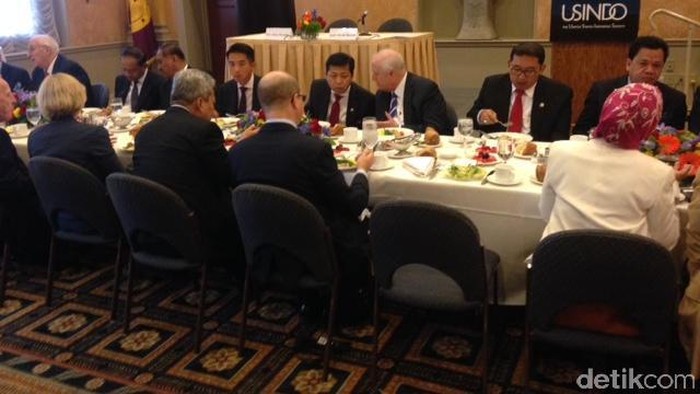 Di Washington, Novanto-Fadli cs Temui Pengusaha-pengusaha Besar AS