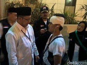 Peluk Menag, Korban Tragedi Crane Makkah: Ini Bukan Salah Siapa-siapa