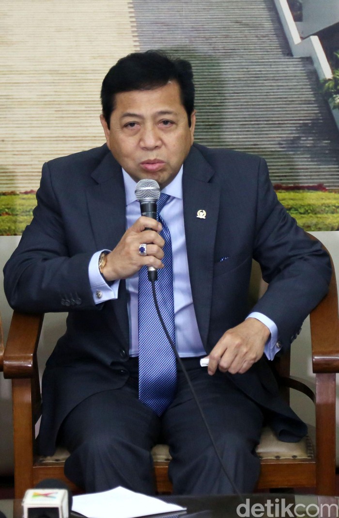 Novanto: Pimpinan DPR Tak Ikut Campur Pembangunan Gedung Baru