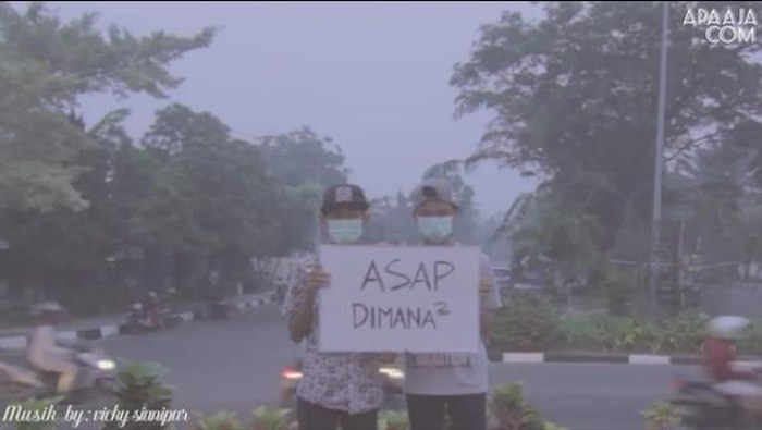 Melawan Asap Lewat Gerakan di Twitter dan YouTube